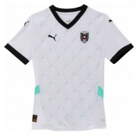 Maglia Calcio Austria Seconda Divisa Donna Europei 2024 Manica Corta